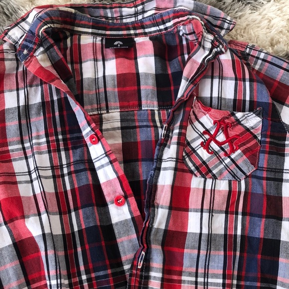 Akademik button up boys long sleeve - Picture 2 of 4